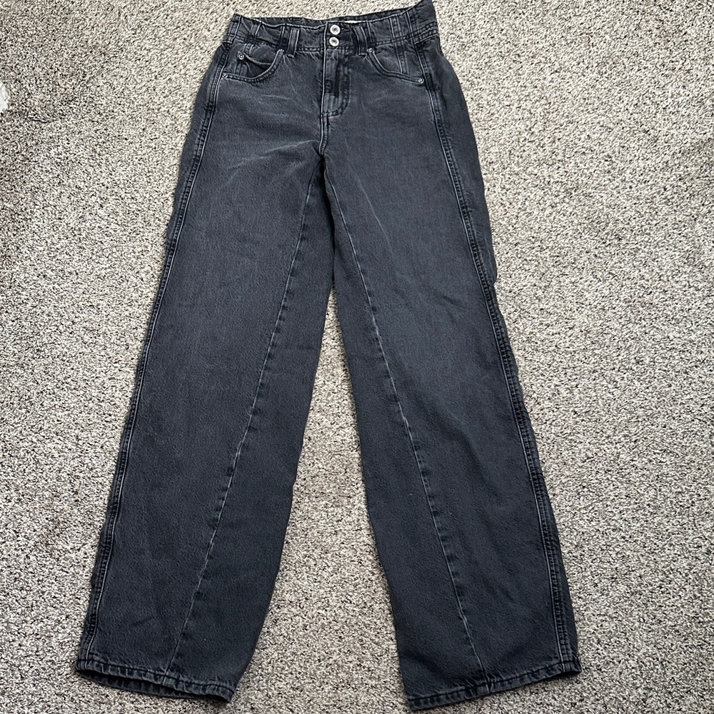 We The Free Classic Black Women's Jeans high waisted size 25